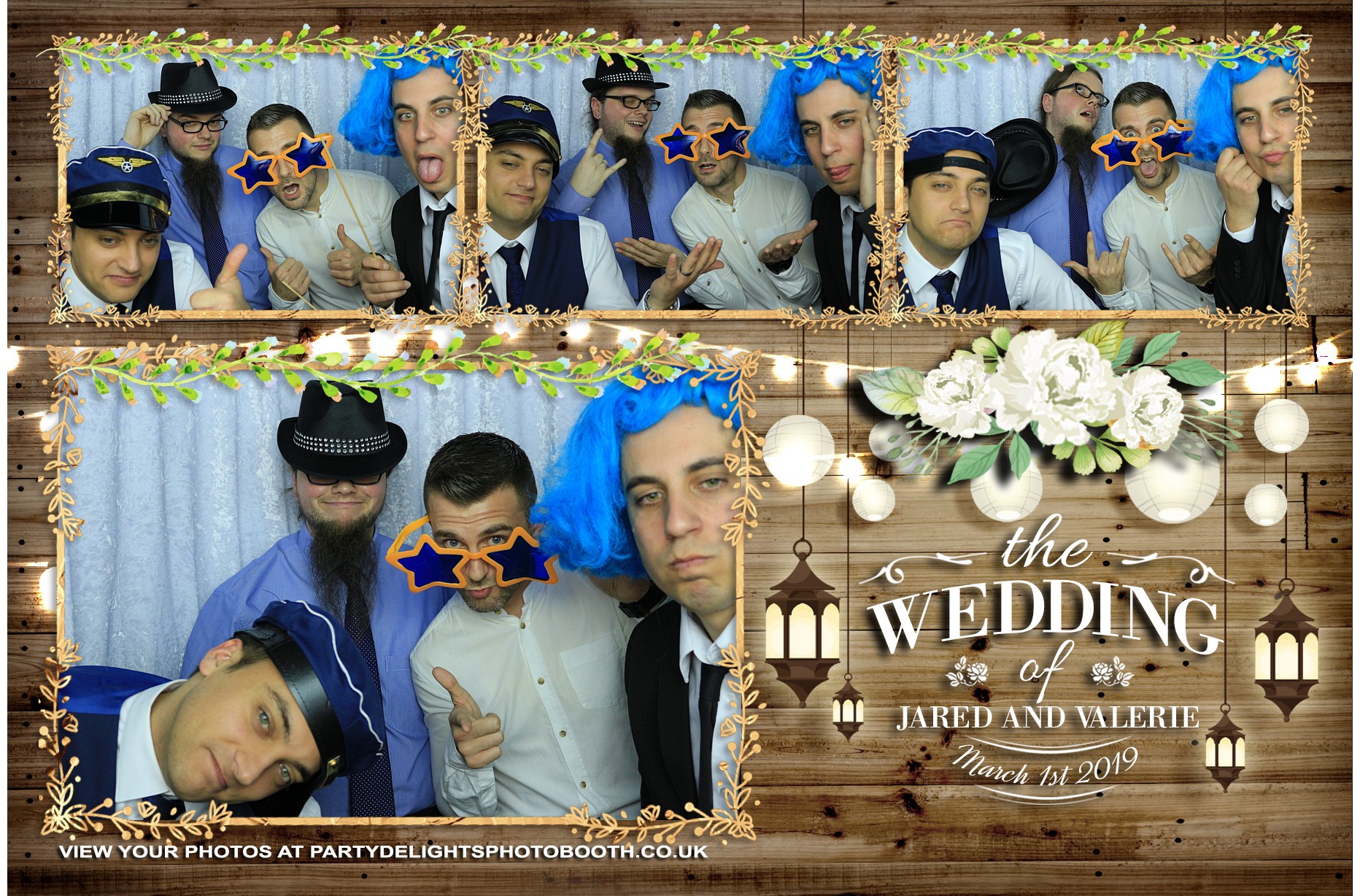 Jared and Valerie’s Wedding - Prints | View more photos from the event at gallery.partydelightsphotobooth.co.uk/u/PartyDelightsPhotoBooth/Jared-and-Valerie’s-Wedding-Prints